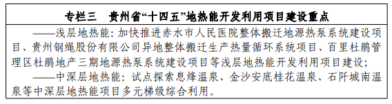 地大熱能：貴州新能源發(fā)展“十四五”規(guī)劃地?zé)嵬顿Y超100億！