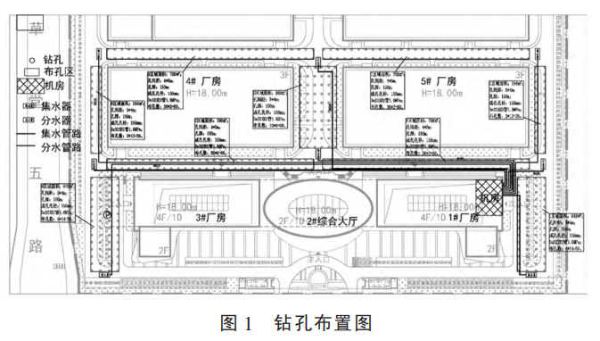 西安某產(chǎn)業(yè)基地淺層地熱能供暖/制冷優(yōu)化設計-地大熱能